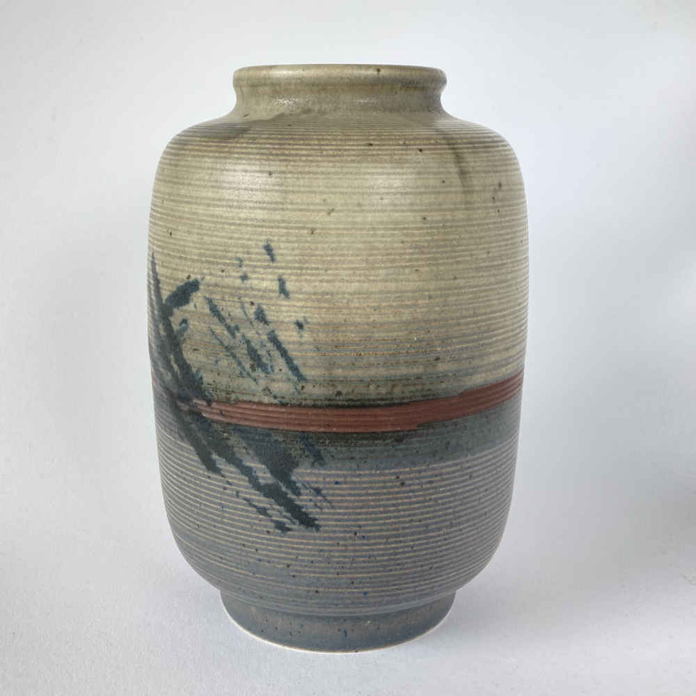 Heidi KIPPENBERG (* 1941) – Jarrón tachista - cerámica de taller - Imagen 2