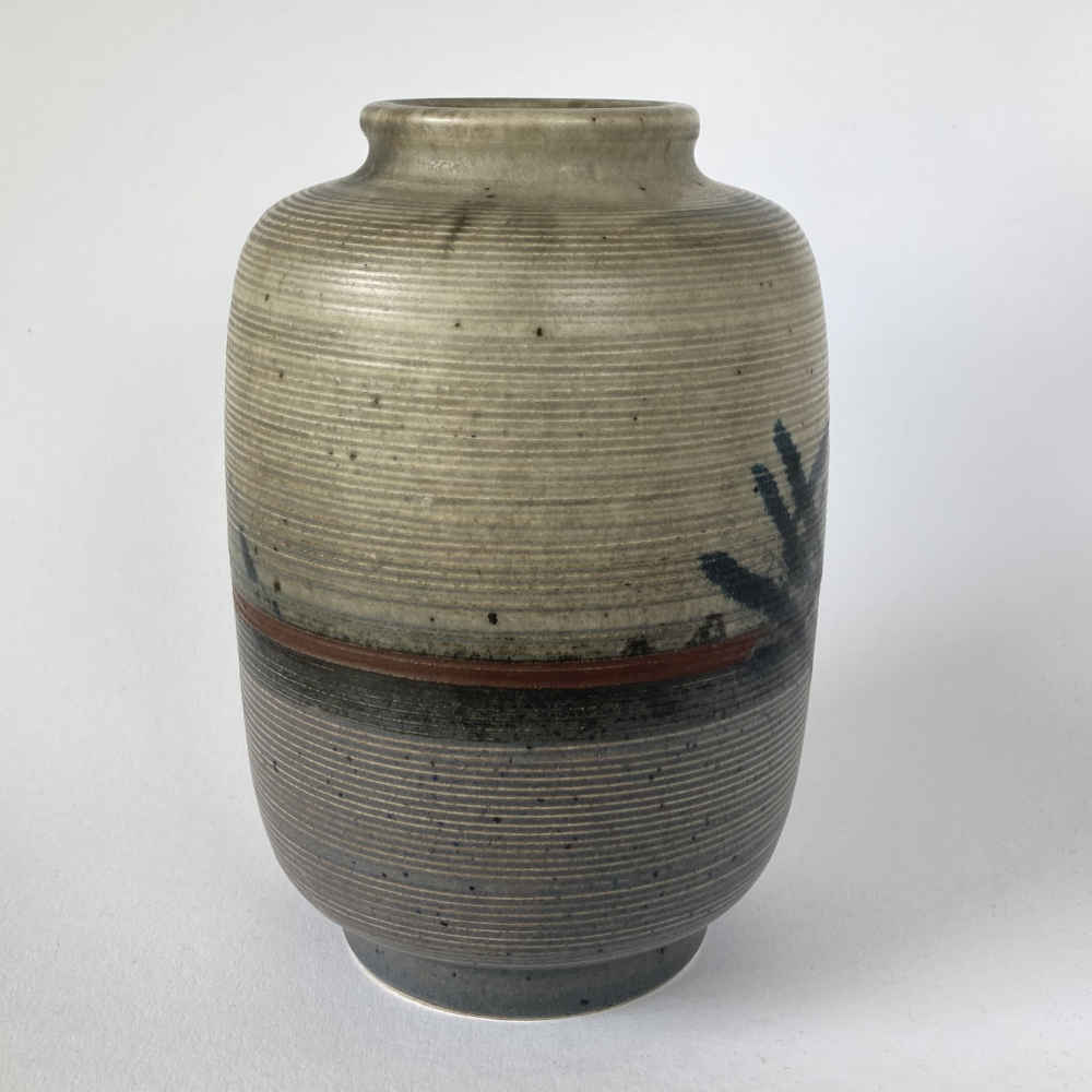 Heidi KIPPENBERG (* 1941) – Jarrón tachista - cerámica de taller - Imagen 5