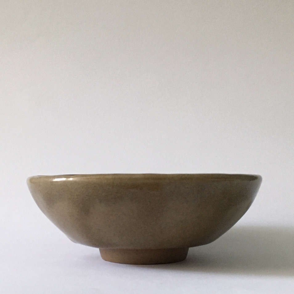 Heidi KIPPENBERG (* 1941) – Ciotola con pennellate - studio ceramica - immagine 2