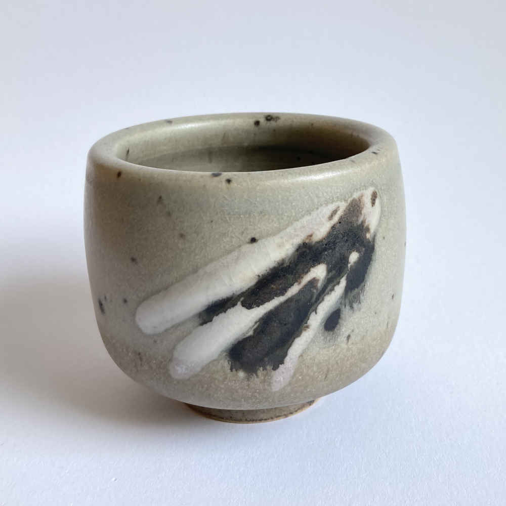 Heidi KIPPENBERG (* 1941) – Cuenco tachista - cerámica de taller