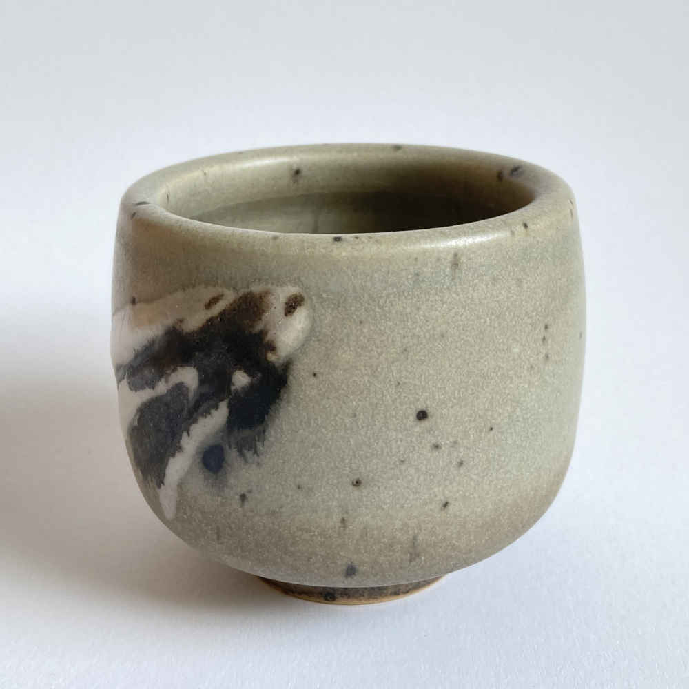 Heidi KIPPENBERG (* 1941) - Bol tachiste - poterie d'atelier – Image 5