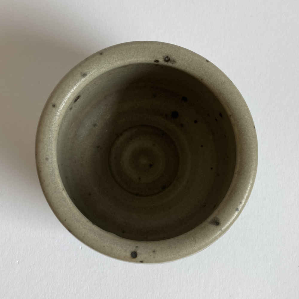 Heidi KIPPENBERG (* 1941) - Bol tachiste - poterie d'atelier – Image 6