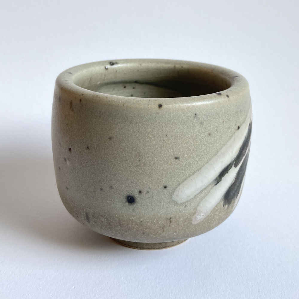 Heidi KIPPENBERG (* 1941) – Ciotola tachista - studio ceramica - immagine 2