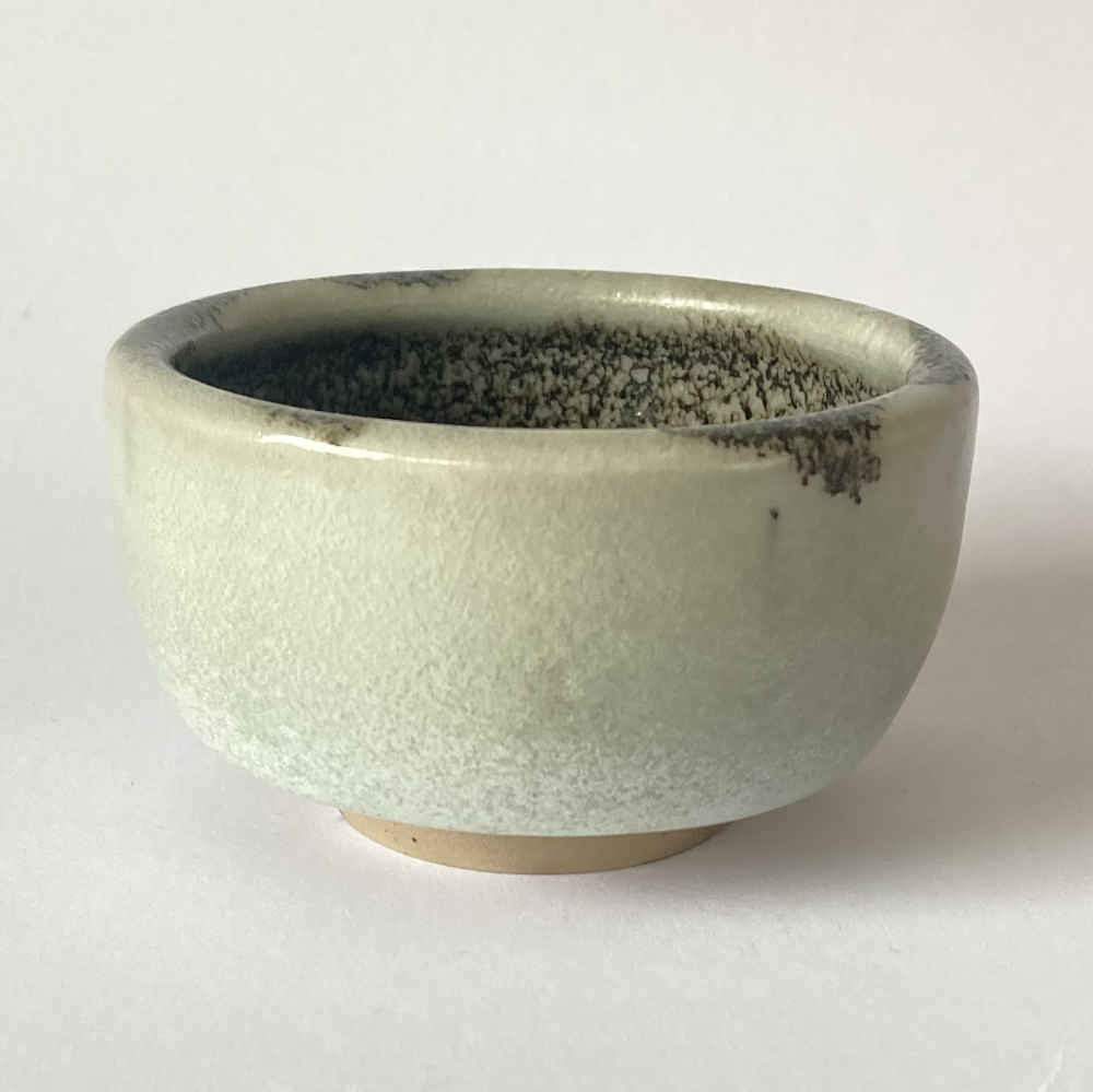 Heidi KIPPENBERG (* 1941) – Ciotolina grigia - studio ceramica - immagine 3