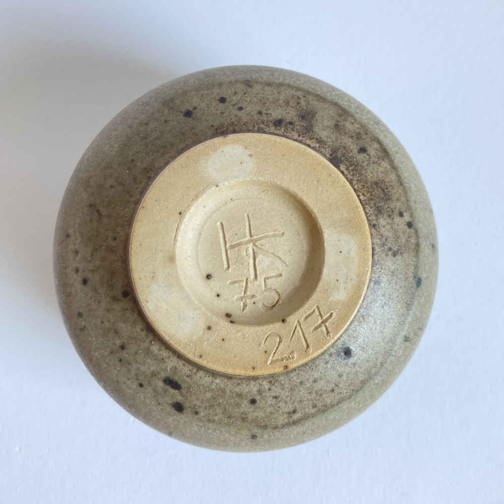 Heidi KIPPENBERG (* 1941) – Tachist Bowl  - Studio Pottery - Image 7