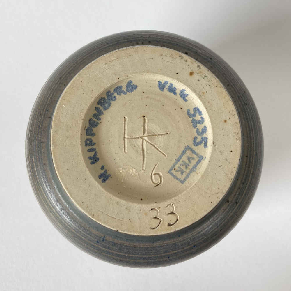 Heidi KIPPENBERG (* 1941) - Tachist Vase - Studio Pottery - Image 7