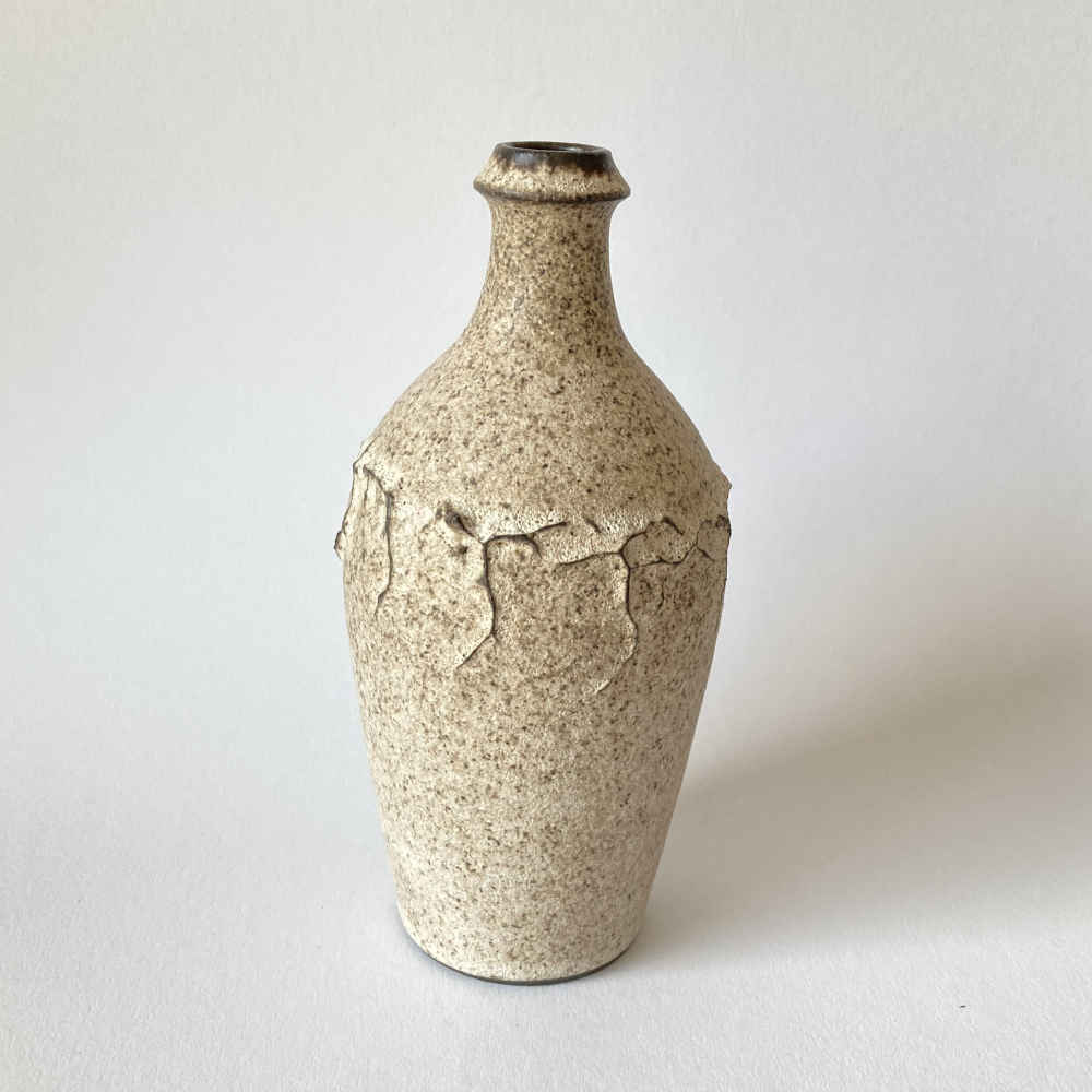 Heiner Hans KÖRTING (* 1911, † 1991) - Vaso con rilievi - Ceramica della RDT