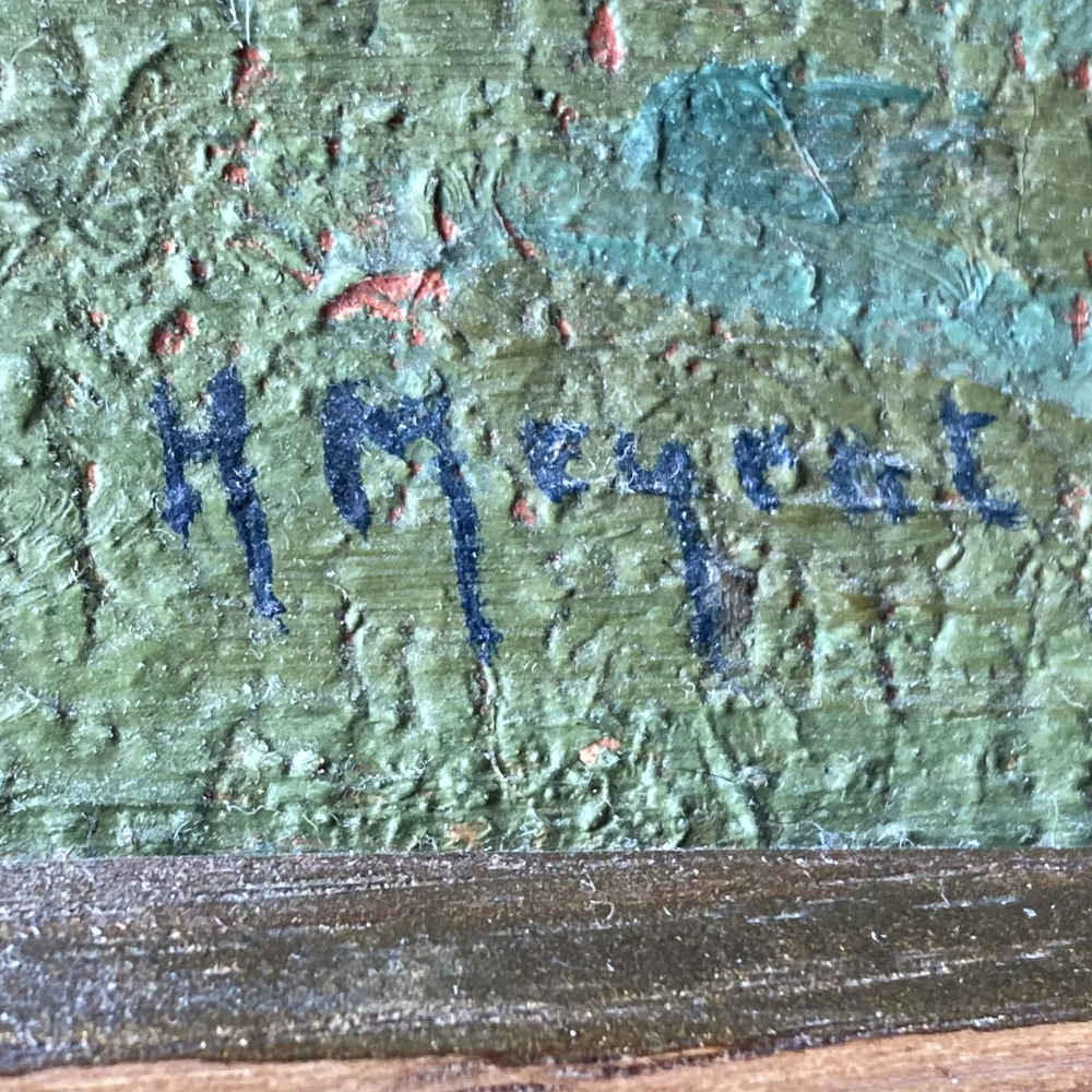 Signatur von Henriette Meyrat: H Meyrat