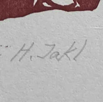 Firma de Hermann Jakl: H. Jakl.