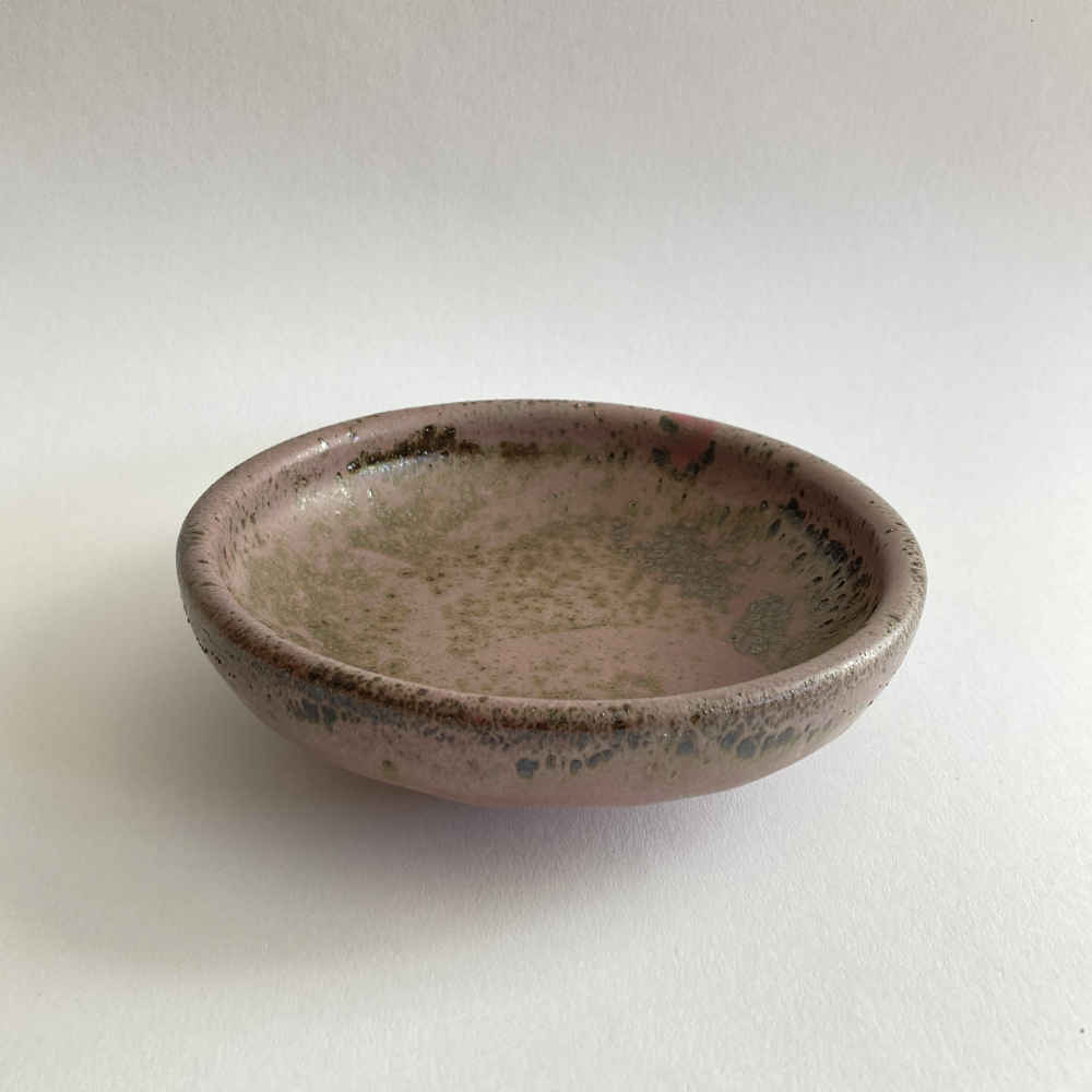 Horst KERSTAN (* 1941, † 2005) - Pink Bowl - Studio Pottery