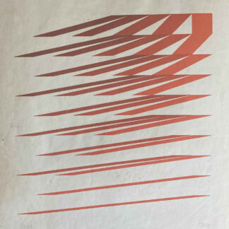 Horst RAVE (* 1941, † 2009) - Arte concreta - Serigrafia senza titolo