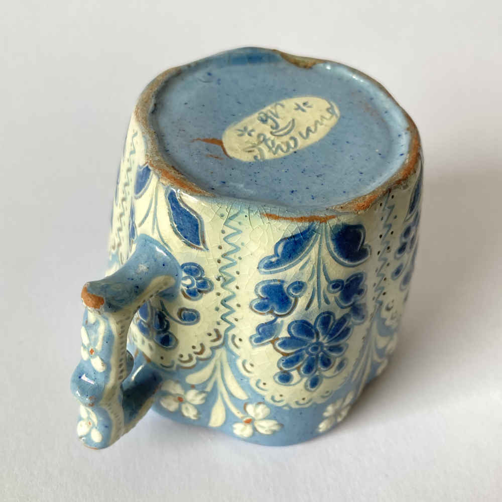 Johann WANZENRIED (* 1847, † 1895) – 3 servizi da caffè – Maiolica di Thun (Thoune) - immagine 16