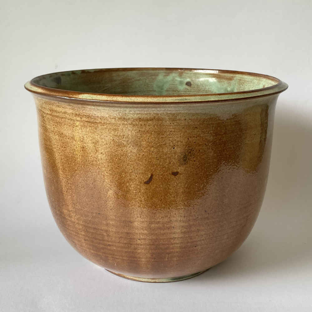 Johannes LEẞMANN (* 1903, † 1944) – Fiorera grande in stile ceramica Bauhaus - immagine 3