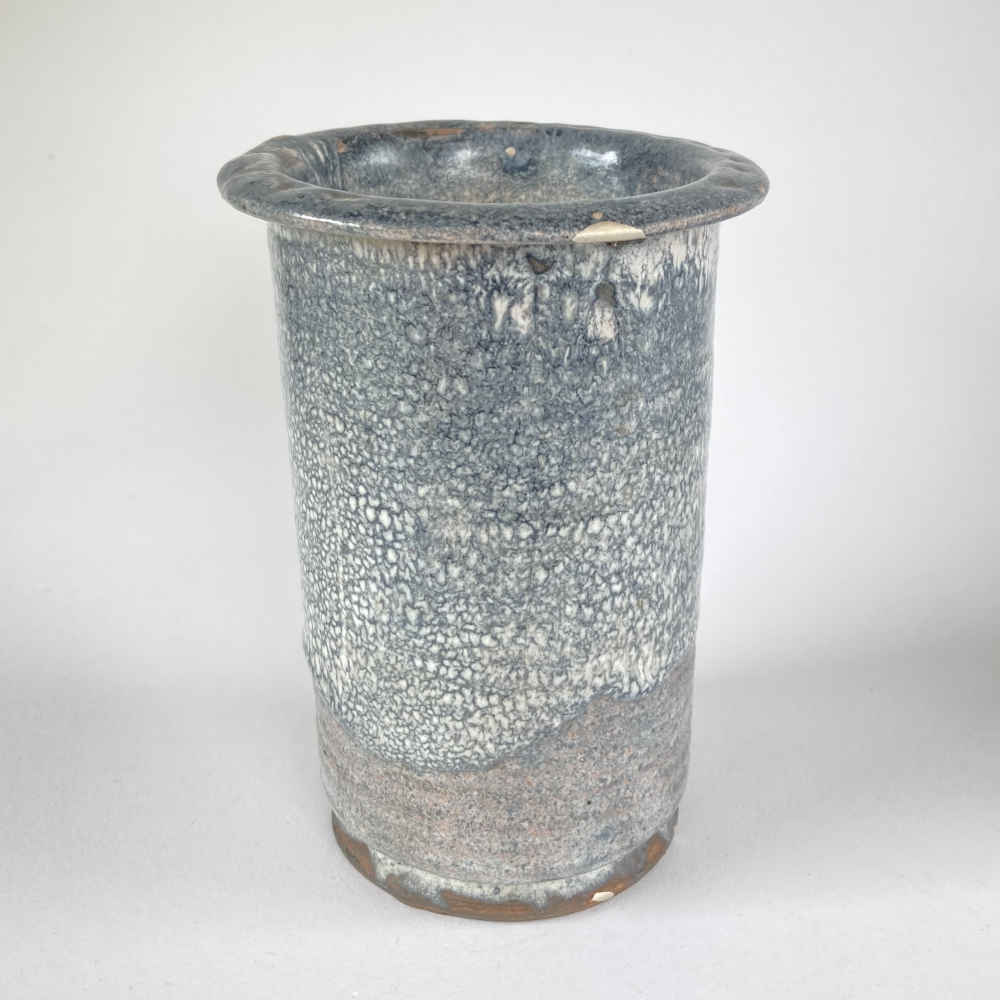 Josef HEHL (* 1885, † 1953) - Vaso a coppa con riparazione gintsugi - studio ceramica