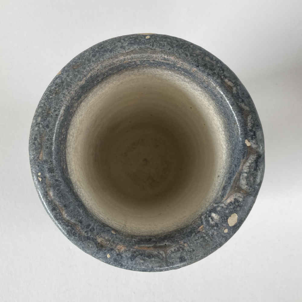 Josef HEHL (* 1885, † 1953) - Vaso a coppa con riparazione gintsugi - studio ceramica - immagine 9