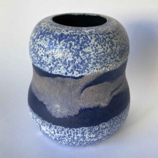 Karl JÜTTNER (* 1921, † 2006) [Subr.] - Vase en forme de courge butternut - Céramique d'atelier