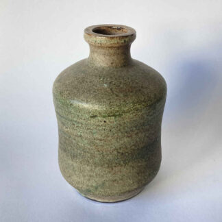 Karl JÜTTNER (* 1921, † 2006) - Vase brutaliste mat - Poterie d'atelier