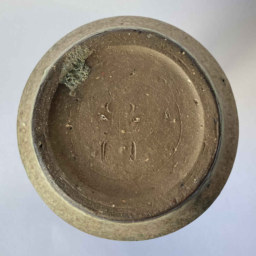 Karl JÜTTNER (* 1921, † 2006) - Vaso brutalista opaco - Studio ceramica - immagine 6