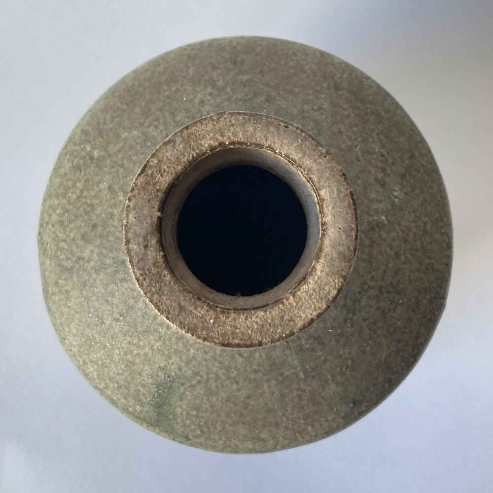 Karl JÜTTNER (* 1921, † 2006) - Vaso brutalista opaco - Studio ceramica - immagine 5