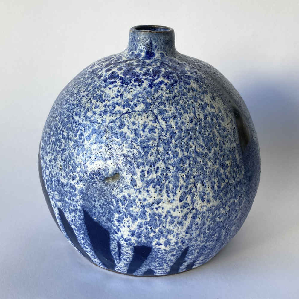 Karl JÜTTNER (* 1921, † 2006) - Spherical vase - Studio Pottery - Image 5