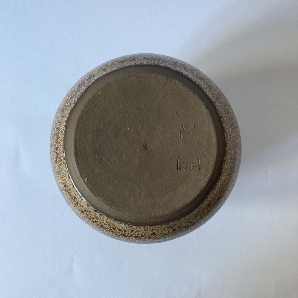 Karl JÜTTNER (* 1921, † 2006) – Trapezoidal Vase - Studio Pottery - Image 7