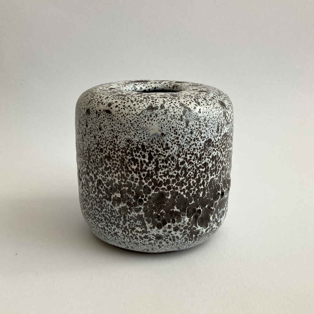 Karl JÜTTNER (* 1921, † 2006) - Vase with Fat Lava Glaze - Studio Pottery - Image 4