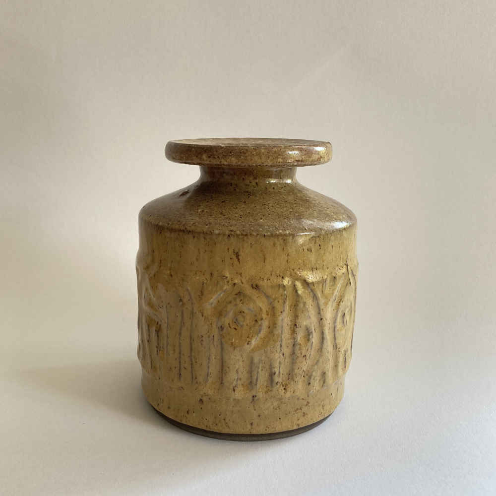 Karl JÜTTNER (* 1921, † 2006) - Tribal-Vase - Studiokeramik – Bild 2