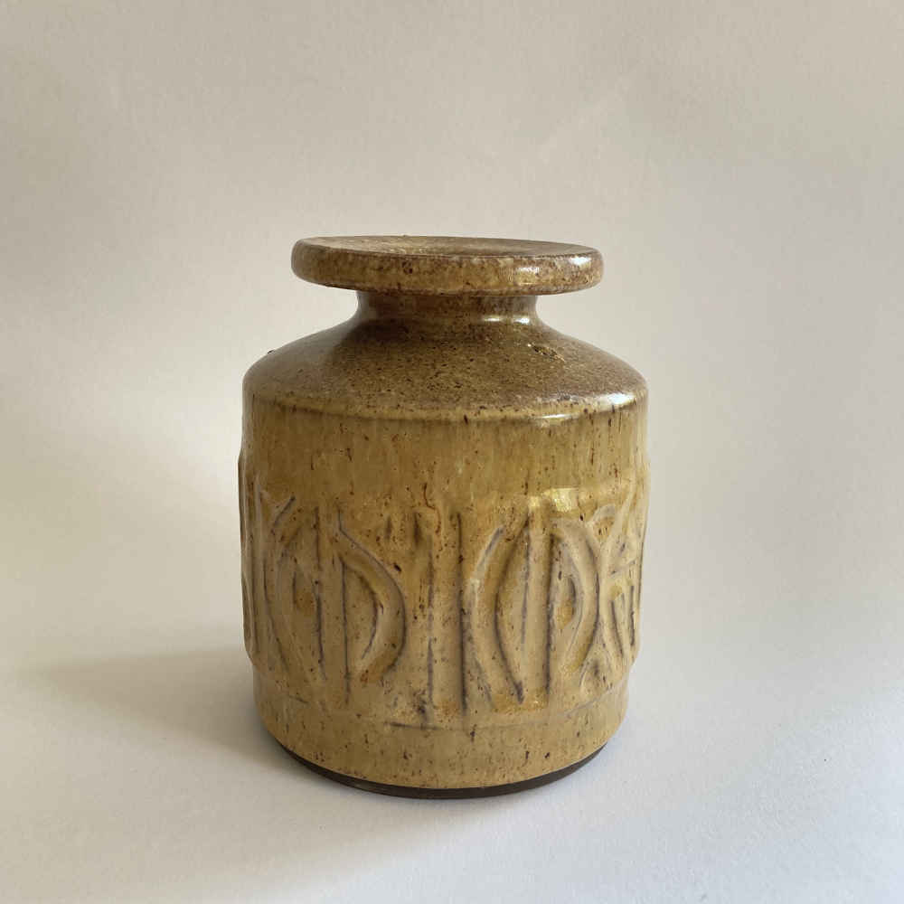 Karl JÜTTNER (* 1921, † 2006) - Tribal-Vase - Studiokeramik – Bild 3