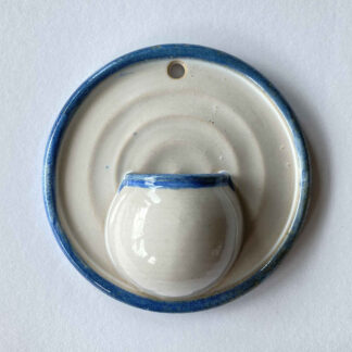 Kuno JASCHINSKI (* 1897, † 1954) - Round Wall Vase - Studio Pottery