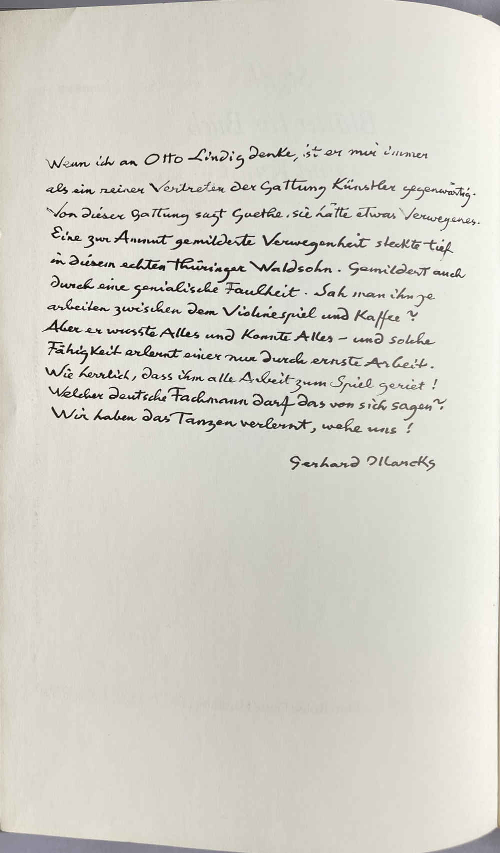 Libro: Otto Lindig “Sigill. Blätter für Buch und Kunst” (Sigillo fogli per libri e arte) – con xilografia “Raucher (Otto Lindig)” (Fumatore) di Gerhard Marcks - immagine 5