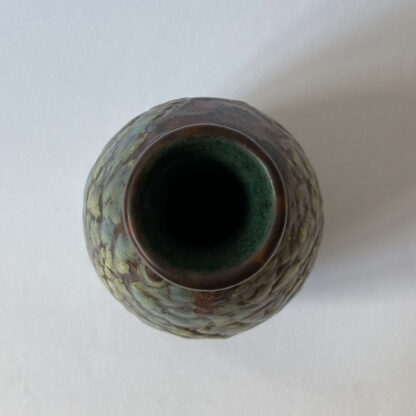 Louis DAGE (* 1885, † 1961) - Vase avec glaçure de la piste des vers - poterie d'atelier – Image 6