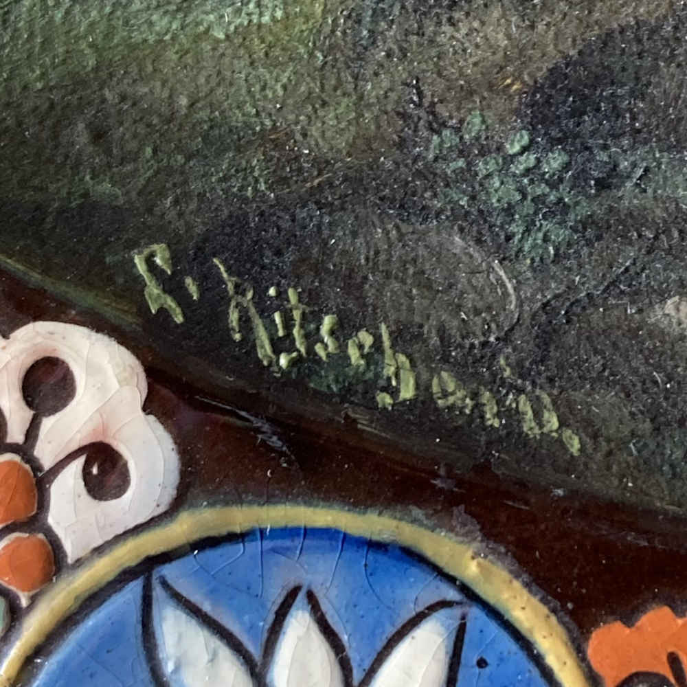 Signatur von August Louis Ritschard: L. Ritschard