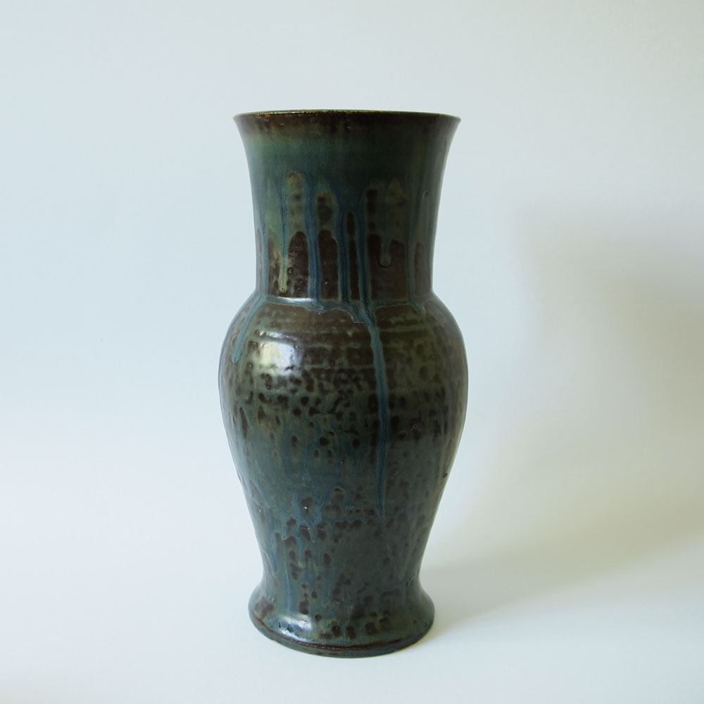 Lucien ARNAUD – Blaue Vase - Studiokeramik