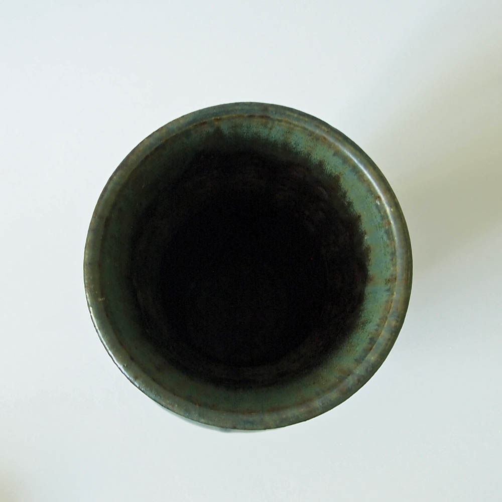 Lucien ARNAUD – Blaue Vase - Studiokeramik – Bild 5