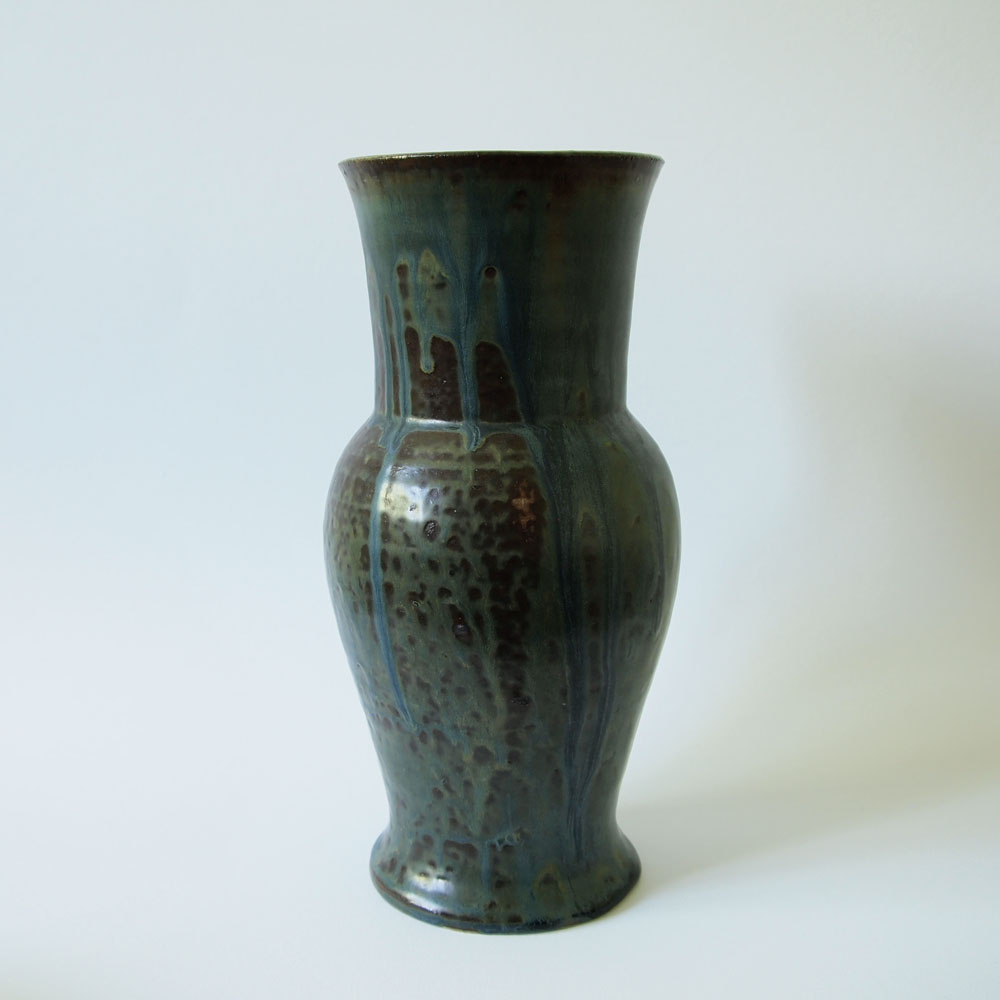 Lucien ARNAUD – Jarrón azul - cerámica de taller - Imagen 4