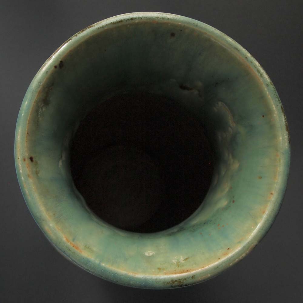 Lucien ARNAUD – Grüne Vase - Studiokeramik – Bild 5