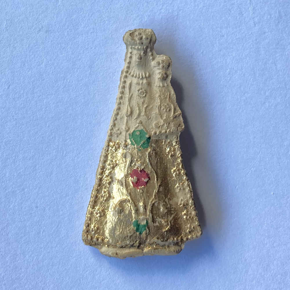 Madonna per grattugiare di Einsiedeln con abito in stile reale spagnolo n. 2