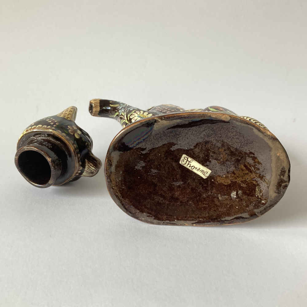 Maiolica di Thun – Gatto (nero) come teiera / caffettiera - immagine 20