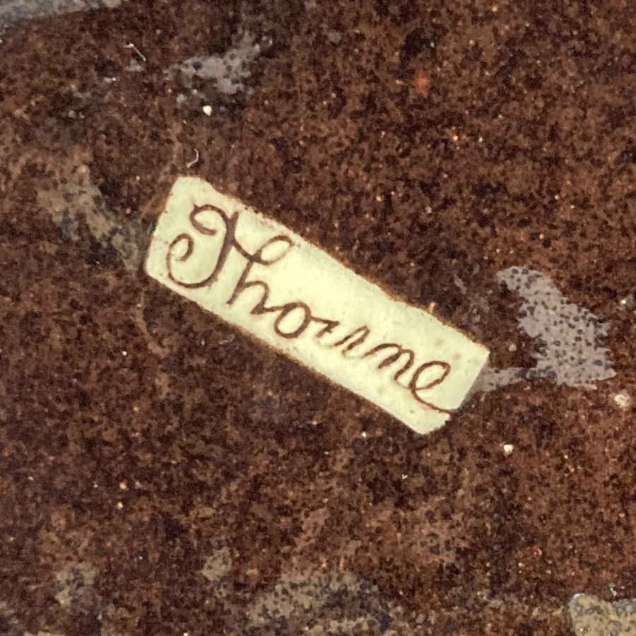 Majolique de Thoune – Chat (noir) servant de théière / cafetière – Image 21