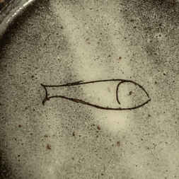 Firma di Margrit Linck-Daepp: rappresentazione di un pesce