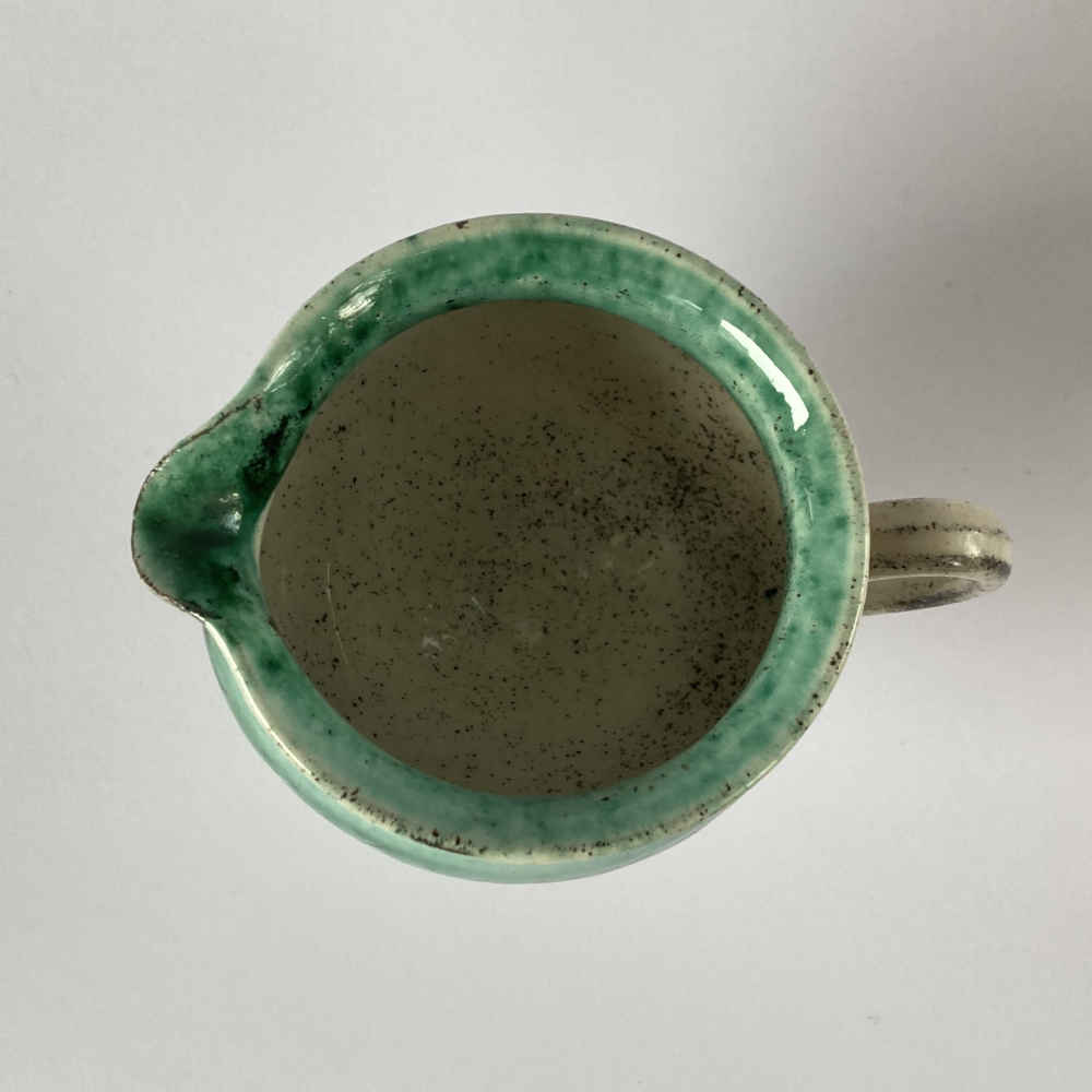 Margrit LINCK-DAEPP (* 1897, † 1983) - Milk Jug and Dessert Plate - Studio Pottery - Image 6