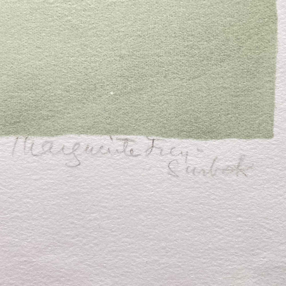 Marguerite FREY-SURBEK (* 1886, † 1981) - Am Fernrohr (Pilatus) - Lithografie – Bild 3