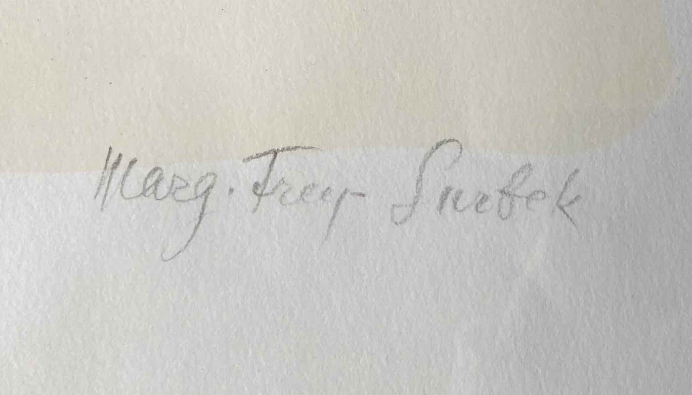 Marguerite FREY-SURBEK (* 1886, † 1981) - Paisaje - Litografía - Imagen 3