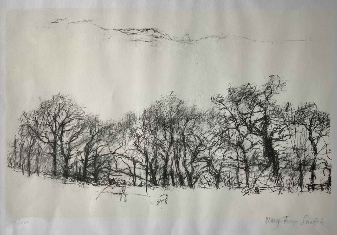 Marguerite FREY-SURBEK (* 1886, † 1981) - Paisaje - Litografía