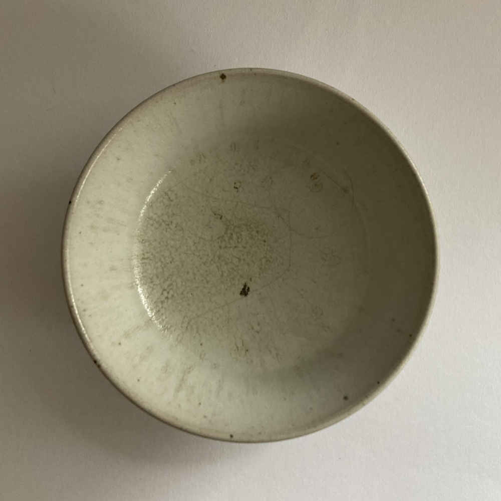 Mario MASCARIN (* 1901, † 1966) - Cuenco blanco con gotas - cerámica de taller - Imagen 4