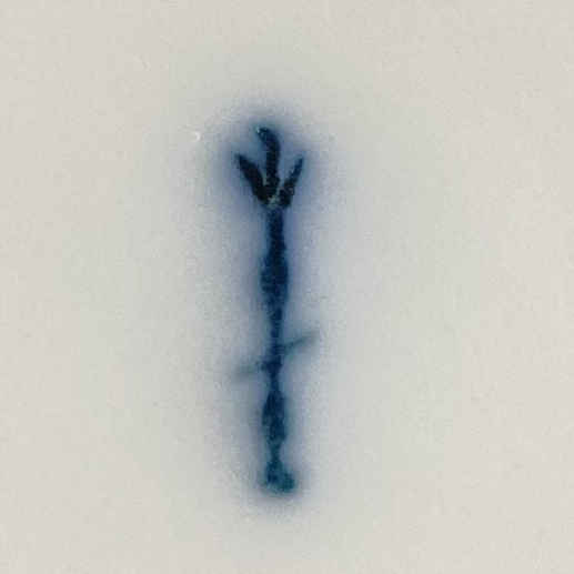 Porcelain mark by KPM: Sceptre mark (cobalt blue sceptre)