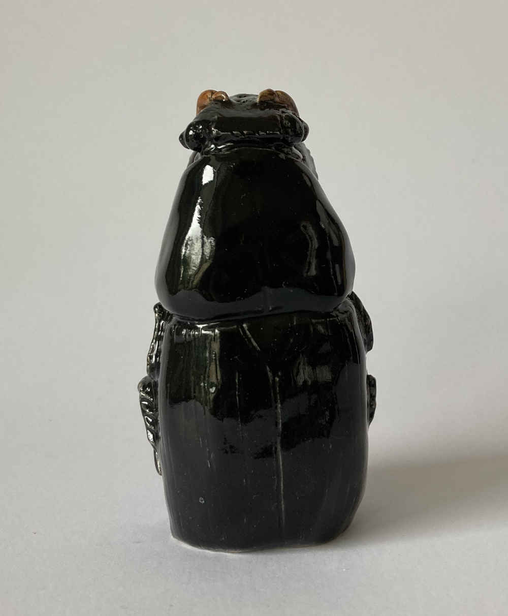 Mila VÁZQUEZ OTERO (* 1978) - Buste-Salière de Kafka - Poterie d'atelier – Image 4