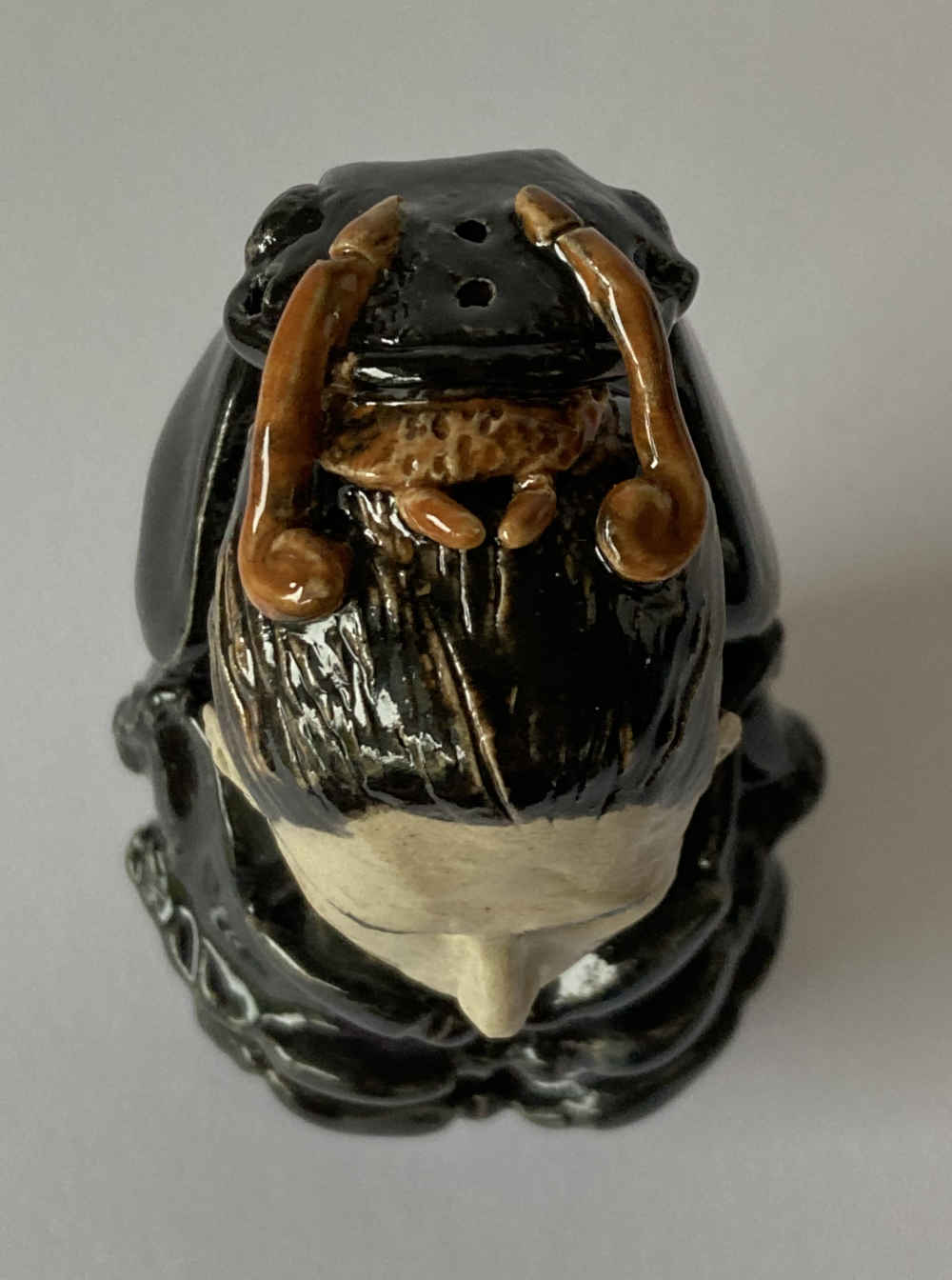 Mila VÁZQUEZ OTERO (* 1978) - Buste-Salière de Kafka - Poterie d'atelier – Image 9