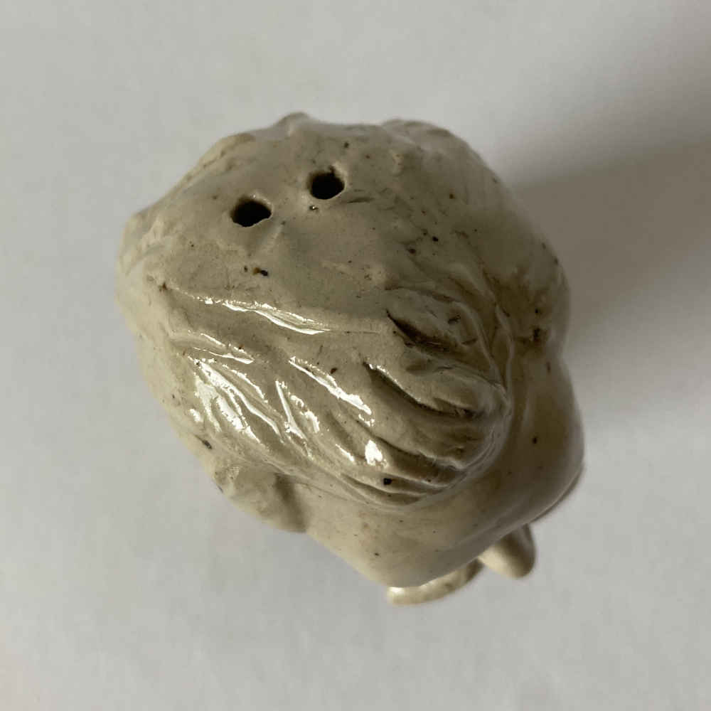 Mila VÁZQUEZ OTERO (* 1978) - Friedrich Nietzsche vers 1875 - buste salière - Poterie d'atelier – Image 7