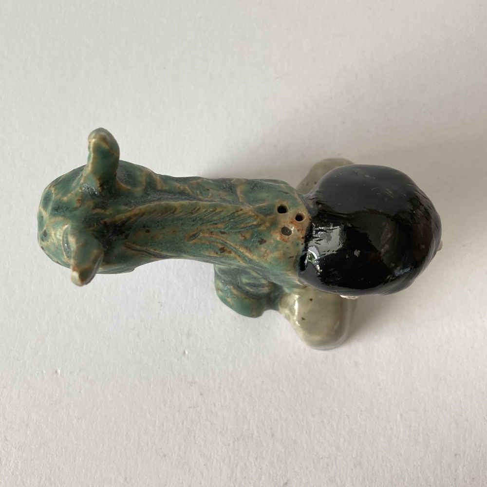 Mila VÁZQUEZ OTERO (* 1978) – Renée Sintenis with her ‘Young Donkey’ – Salt Shaker Bust – Studio Pottery - Image 8